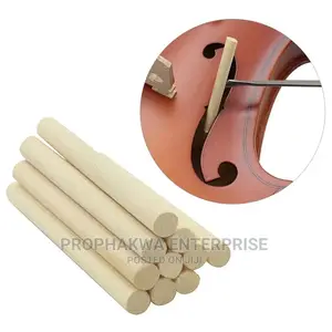 Spruce Violin Sound Post – 70mm Solid Spruce Acoustic Column Replacement for 3/4 & 4/4 Violin