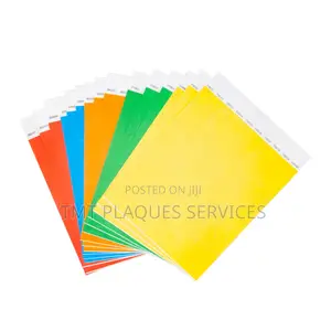 Tyvek Waterproof Event Wristband – Durable Disposable Paper Wristband for Shows & Events