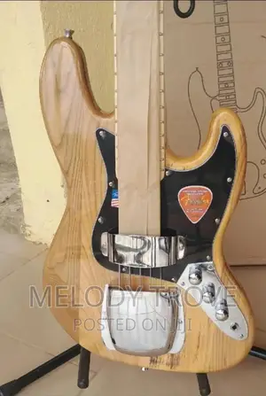 Fender Professional Jazz Bass Guitar | Passive Pickups | Warm Vintage Tone | 4-String Electric Bass