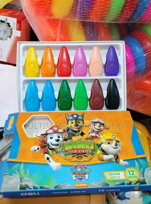 Paw Patrol Crayons – Character Crayons for Kids Colouring & Activity Books
