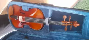 Givson Full-Size Acoustic Viola – Maple & Spruce Construction with Bow, Rosin & Padded Carry Bag