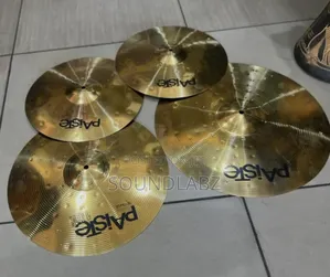 Paiste 3-Piece Bronze Cymbal Set – Hi-Hat, Crash & Ride Pack for Professional & Intermediate Drummers