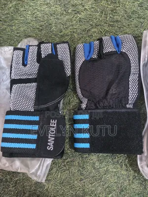 Gym Gloves – Leather Fingerless Gym & Weightlifting Gloves