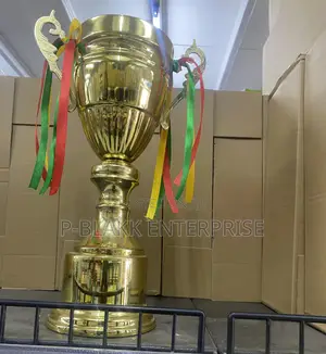 Award Trophy Cup – Elegant Gold-Plated Trophy for Sports, Schools & Corporate Events