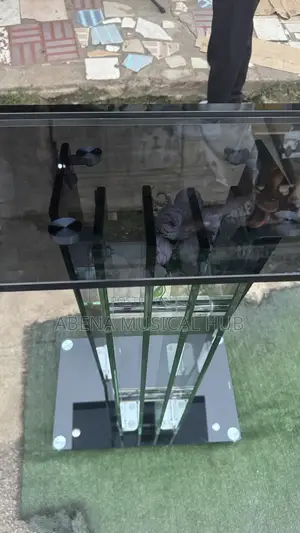 Portable Wooden Podium & Church Pulpit – Hardwood Lectern with Angled Reading Surface for Events