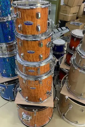 Pearl Decade Maple 5-piece Drumset With Cymbals | 5-Piece Shell Pack | Cymbals & Hardware Included | Live & Studio