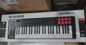 M-Audio Oxygen 49 MKV – 49-Key USB MIDI Controller – Smart Chord & Smart Scale Modes, Ableton Included
