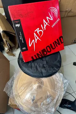 Sabian Unbound B8x Cymbal Set | Brilliant Finish | Crash Ride & Hi-Hat Combo | Live Performance Set
