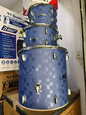 Pearl Drum With Cymbals And Stand (5set) | Brilliant Finish | Vibrant Tone | Stage & Studio Performance