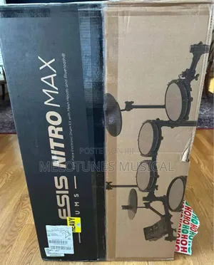 5-Piece Acoustic Drum Set – Complete Hardware & Cymbal Package