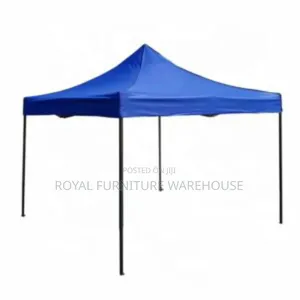 Blue Color Out Door Canopy Tent | 10x10ft | Steel Frame | Waterproof Oxford Cloth | UV Protection | Events & Camping