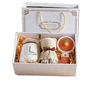 Valentine's Gift Package for Her – Romantic Luxury Gift Box with Flowers, Teddy & Sweets