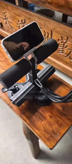 Floor Muscles AB Sit Up Bar With Phone Holder