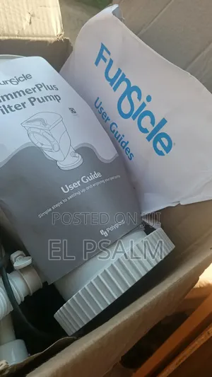 Summer Waves Skimmerplus Filter Pump | Above-Ground Pool | Skimmer Filter Pump | Multiple Flow Rates | Easy Install