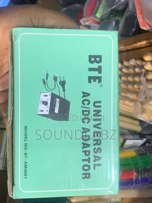 BTE Universal AC/DC Keyboard Power Adapter – Multi-Voltage Compatible with Casio, Yamaha & Other Brands