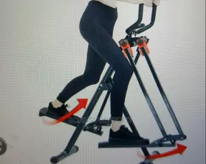 Folderble Elliptical Exercise Machine Air Walker Stepper