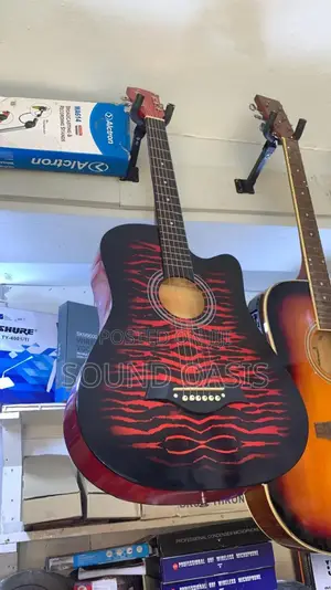 Acoustic Guitar Learner - Red Color