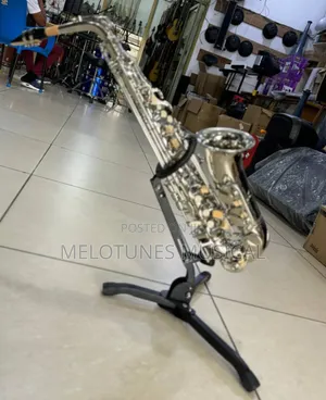 Professional Alto/Tenor Saxophone – Brass Body, Engraved Bell, Adjustable Keys & Full Accessories
