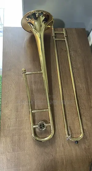 Yamaha Gold Trombone – Complete Brass Band Instrument Set – Trumpet, Trombone & More