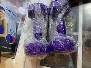 Dumbbell 5kg Each – Cast Iron / Rubber Hex Dumbbell Set