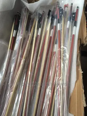 Violin Bows Set – Brazilwood/Carbon Replacement Bows for 1/4, 1/2, 3/4 & 4/4 Violins