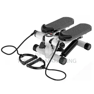 Fitness Mini Stepper With Resistance Band