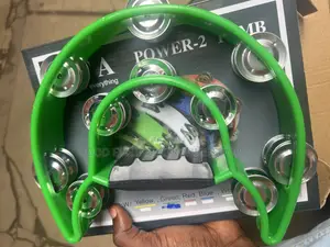 Akasa Tambourine – Professional Hand Percussion – Maracas, Shakers & Tambourine