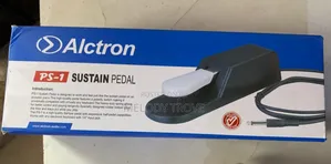 Alctron PS-1 Universal Sustain Pedal – Polarity Switch, Heavy-Duty Spring for All Keyboard Brands