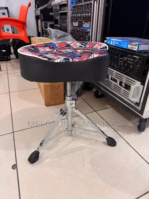 Sleek Drum Seat - Professional Grade | Professional Drum Kit | Durable Build | Stage & Studio Ready