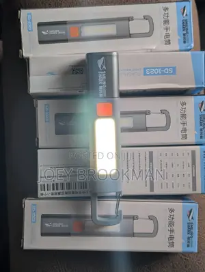 New Xiaomi Portable LED Flashlight USB Rechargeable | High-Lumen LED | Aircraft-Grade Aluminum | Waterproof | Camping & Emergency