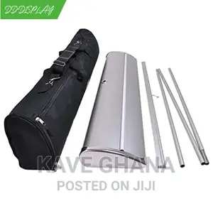 Roll-Up Pull-Up Banner Stand 85×200cm – Quality Display Stand for Business Advertising