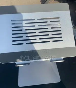 Ergonomic Laptop Stand – Eye-Level Height Adjustment, Posture-Friendly Design for Long Studio Sessions