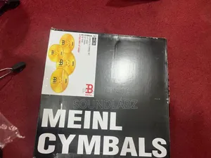 Meinl HCS Complete Cymbal Set – 14" Hi-Hats, 16" & 18" Crash, 20" Ride + Free Splash Cymbal