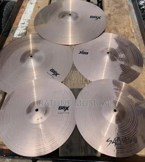 Sabian Bx8 4set Cymbal Set | Brilliant Finish | Crash Ride & Hi-Hat Combo | Live Performance Set