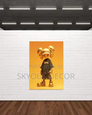 KAWS Wall Art Canvas Print – Stylish Inspirational KAWS Art for Home & Office Décor