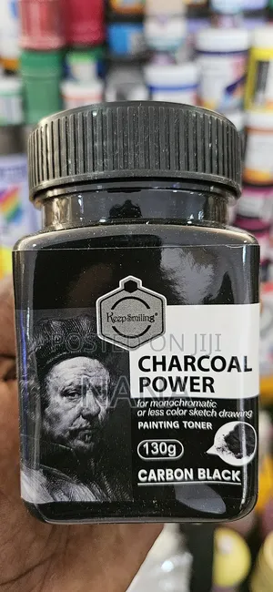 High-Quality Charcoal Powder – Fine Art Charcoal for Shading, Blending & Drawing