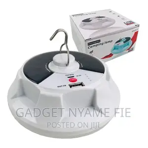 Solar/Usb Rechargeable Hanging Bulb/Lamp | Solar & USB Dual Charge | LED | Foldable | Portable | Camping & Power Outage