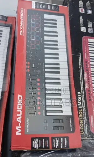 M-Audio Oxygen Pro 49 – 49-Key USB MIDI Controller – Velocity-Sensitive Pads, Faders & Smart Controls