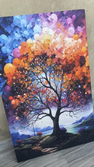 Wall Art Canvas Print – Original Canvas Material Wall Décor for Home & Office