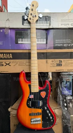 Fender Jazz Active Bass Guitar In A Sunburst Finish