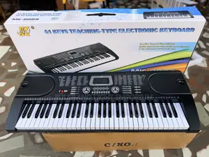 Meike MK-2089 61-Key Teaching Electronic Keyboard – 128 Tones, 128 Rhythms & 12 Demo Songs