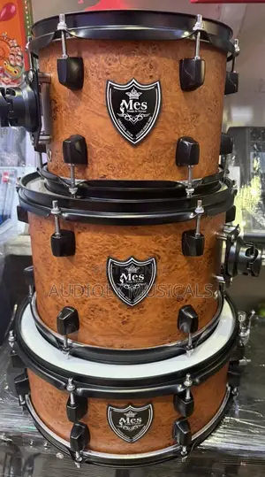 First -grade 5-set Mes Drum With Original Cymbals | Brilliant Finish | Vibrant Tone | Stage & Studio Performance