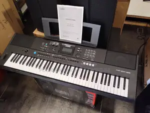 Yamaha PSR-EW425 76-Key Wide-Body Portable Keyboard – 620 Voices, 205 Styles & Touch-Sensitive Keys