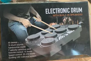 5-Piece Acoustic Drum Set – Complete Hardware & Cymbal Package