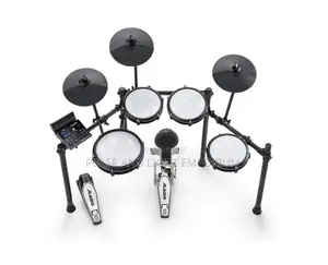 Mes 5-Piece Acoustic Drum Set – Bass Drum, Toms, Snare, Hi-Hat & Hardware Included