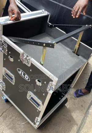 Bl 16u Amplifier Rack Case/ Road/ Flight Case With L/R Table | Powerful Output | Built-in EQ | Versatile Stage & Practice Use