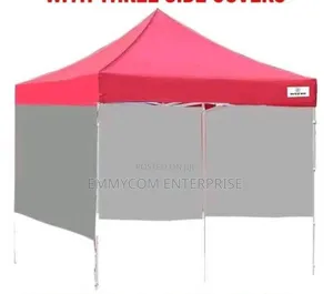 10 By 10 Feet Foldable Tent With Sides Covers | 10x10ft | Steel Frame | Waterproof Oxford Cloth | UV Protection | Events & Camping