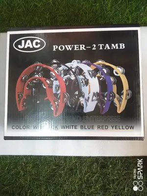 Power - Tambourine | Jingle Ring | Lightweight | Ideal for Drummers & Percussionists