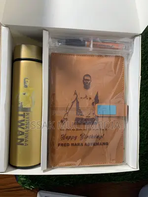 Flask, Diary and Pen Customize