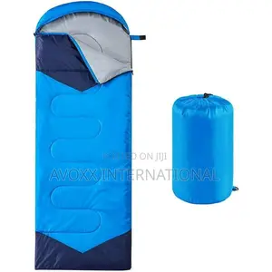 Oaskys Camping Sleeping Bag - 3 Season Warm Cool Weather | 3-Season | Hollow Cotton Fill | Smooth Zipper | Lightweight & Packable